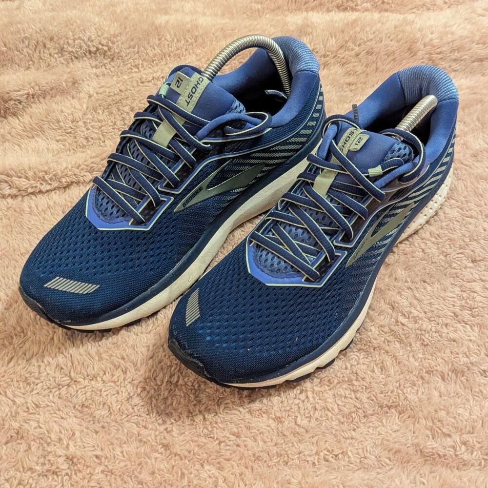 Women's Brooks Ghost 12 - Peacoat / Blue / Aqua Size 10
